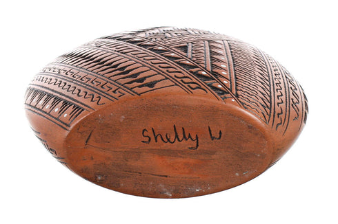 Hand Crafted Navajo Pot By Artist Shelly Watchman JX130419